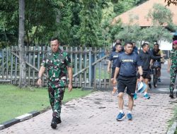 Jaga Stamina, Dankodiklatal Ajak Prajuritnya Bermain Tenis