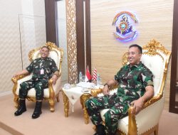 Eratkan Kerja Sama, Dankodiklatal Terima Kunjungan Kepala RSPAL dr. Ramelan