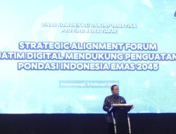 Diskominfo Jatim Gelar Rapat Strategic Alignment Forum Dukung Indonesia Emas 2045