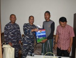 Beri Motivasi, Kadisminpers Lantamal V Jenguk Prajurit