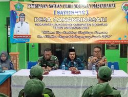 Bimtek Pemantapan Linmas Sukodono Turut Sukseskan Pemilu 2024