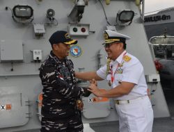 KRI Sultan Iskandar Muda-367 Tiba di Dock Yardvisakhpatnam India