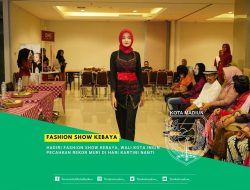 Hadiri Fashion Show Kebaya, Wali Kota Ingin Pecahkan Rekor MURI di Hari Kartini Nanti