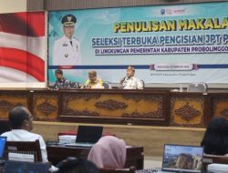52 Pelamar Selter Pengisian JPT Pratama Ikuti Seleksi Penulisan Makalah