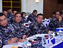 Bentuk Tindak Lanjut Visi dan Arahan Pimpinan, Pangkoarmada II Ikuti Rapim TNI AL