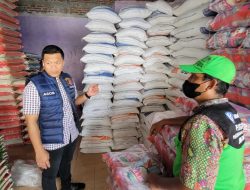 Satgas Pangan Polresta Sidoarjo Cek Harga Beras di Pasar Larangan