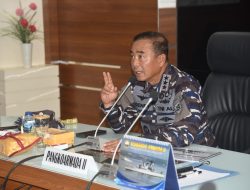 Pangkoarmada II Menerima Paparan Kesiapan Kunjungan Panglima TNI