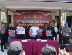 Polres Pasuruan Kota Amankan Tersangka Percobaan Pencurian Dengan Kekerasan di Minimarket