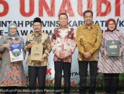 Berkomitmen Tingkatkan Akuntabilitas Pengelolaan Keuangan Daerah, Pj. Bupati Pasuruan Serahkan LKPD Unaudited TA 2023