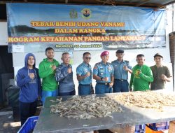 Ketahanan Pangan, Lantamal V Panen Udang Vaname