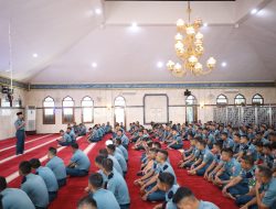 Tingkatkan Keimanan dan Ketaqwaan, Prajurit Koarmada II Ikuti Kauseri Agama