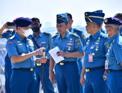 Komandan Puspenerbal Tinjau Pembangunan Fasilitas Helipad di RSPAL dr. Ramelan Surabaya