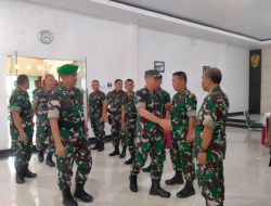 Kunjungi Dodiklatpur Danrindam Rindam V/Brawijaya Evaluasi sistem Pendidikan