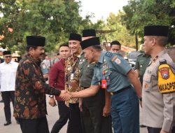 Kaskoarmada II Dampingi Menko Polhukam di Ponpes Syaichona Moh.Cholil