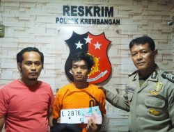 Operasi Pekat 2024 Polres Tanjung Perak Amankan Seorang Residivis Curanmor yang beraksi di 5 TKP