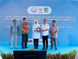 Nelayan Banyuwangi Terima Dua Kapal Rampasan Ilegal Fishing dari KKP