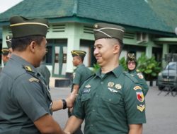 25 Anggotanya Naik Pangkat, Danrem Pesan Jaga Amanah dan Kehormatan