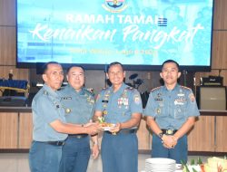 Danlantamal V Pimpin Laporan Kenaikan Pangkat Perwira Lantamal V