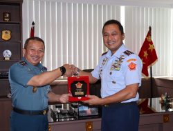 Jalin Kerjasama Dengan Kogabwilhan II, Pangkoarmada II Laksanakan Courtesy Call
