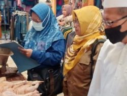 Diperta Lakukan Pengawasan Produk Hewan Di Pasar Bantaran