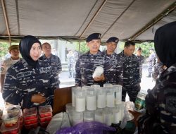 Lantamal V Gelar Bazar TNI Serentak Dalam Rangka Menyambut Hari Raya Idul Fitri 1445 H/ 2024 M