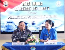 Danlantamal V Kunjungan Kerja Di Lanal Banyuwangi