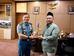 Jalin Sinergitas, Danlantamal V Courtesy Call Ke Bupati Gresik