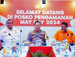 Komitmen Kapolri di Aksi May Day : Bentuk Timsus untuk Lindungi dan Kawal Hak Buruh