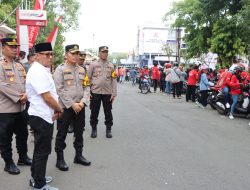 Kapolres Nganjuk Siagakan 500 Anggotanya dalam Aksi May Day 2024