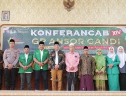 Buka Konfercab GP Ansor Candi, Wabup Subandi Ingatkan Bahwa Pemuda Calon Pemimpin Bangsa