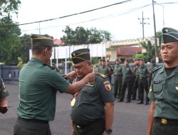 Wakili Dandim, Kasdim Lepas Prajuritnya Pindah Satuan dan Purna Tugas