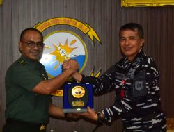 Kaskoarmada II Terima Kunjungan Kerja Dirjian Ideologi dan Politik Lemhannas RI