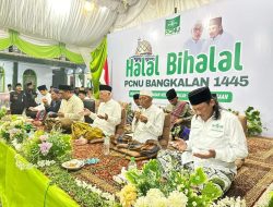 Jaga Soliditas Dengan Forkopimda Danlanal Batuporon Hadiri Acara Halal Bihalal