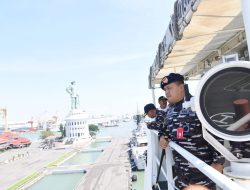 Danguskamla Koarmada II Pimpin Apel Kelengkapan Satgasla PAM KTT WWF