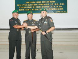 Jabatan Dandim 0827/Sumenep Beralih ke Letkol Inf Yoyok Wahyudi, S.I.P., M.Han