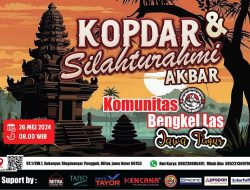 Kopdar dan Silaturahmi Akbar Komunitas Bengkel Las Jawa Timur