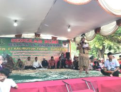 Sedekah Bumi dan Haul Pesarean RA. Pandan Sari RW VII Kalibutuh Timur Bubutan Surabaya