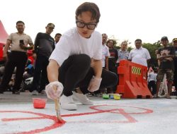 Jalur Sepeda di Trenggalek Dilukis Mural, Ini Jawaban Bupati Trenggalek