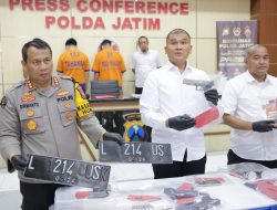 Polda Jatim Berhasil Mengamankan 3 Tersangka Pelaku Penembakan di Tol Waru Sidoarjo
