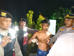Patroli Skala Besar Polsek jajaran dan Satsamapta Polres Nganjuk Jaring Dua Pemuda yang Kedapatan bawa Pil Dobel L