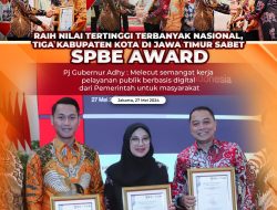 SPBE Summit 2024 Pemprov dan Kabupaten/Kota di Jatim Dominasi Raih Predikat 10 Terbaik Digital Government Award