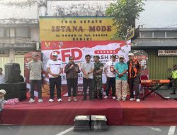 PJ Wali Kota Kediri Ikut Orasi Kebangsaan di CFD Jalan Dhoho