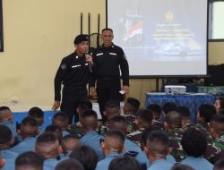 Siswa Dikmaba dan Dikmata Pusdiklek dan Pusdikkes Kodikdukum Terima Sosialisasi Dikbrevet TNI AL