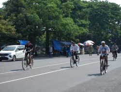 Satu Sepeda Sejuta Saudara, Kosti Kediri Gelar Rangkaian Kegiatan “Ngonthel Bareng Mas Bup”