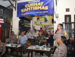 Cangrukan Kamtibmas, Upaya Polres Tanjung Perak Ciptakan Situasi Aman