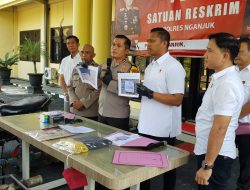 Kapolres Nganjuk Tuntaskan Kasus Dugaan Korupsi PAD Desa Sukorejo Selesai Disidik, Kerugian Negara Rp1,2 Miliar