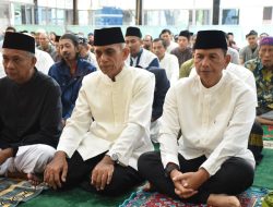 Rayakan Idul Adha 1445 H, Danlantamal V Laksanakan Sholat Idul Adha Dan Pemotongan Hewan Kurban