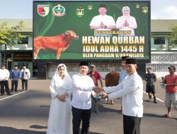 Kodam Brawijaya Gelar Sholat Idul Adha dan Penyembelihan Hewan Kurban untuk Warga Kurang Mampu
