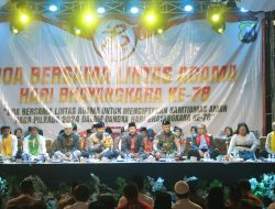Polres Mojokerto Gelar Doa Bersama Lintas Agama untuk Pilkada 2024 yang Sejuk dan Damai