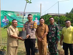 Polsek Menganti Menyambut Hari Bhayangkara ke 78 Tahun 2024 Bersama Muspika Melakukan Kegiatan Ketahanan Pengan Hayati dan Nabati